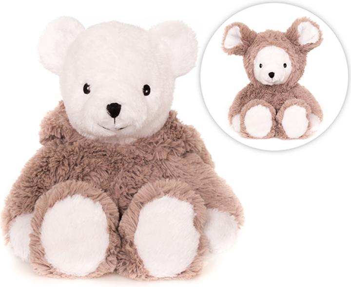 Actual product image Habibi Mouse Bear Plush with Hood (30 cm)