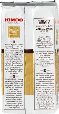 Image du produit Kimbo Or (Torréfaction foncée, 250 g)