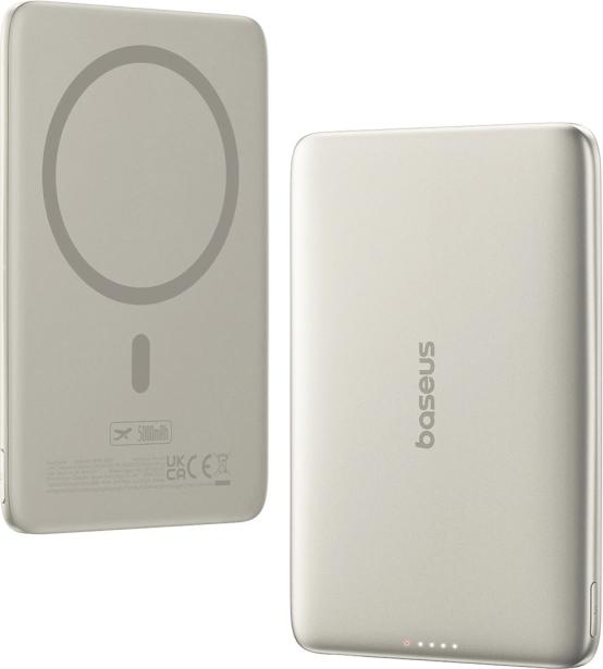 Image du produit Baseus PicoGo AM41 20W Magnetic Powerbank 5000mAh Natural Titanium (5000 mAh, 20 W)