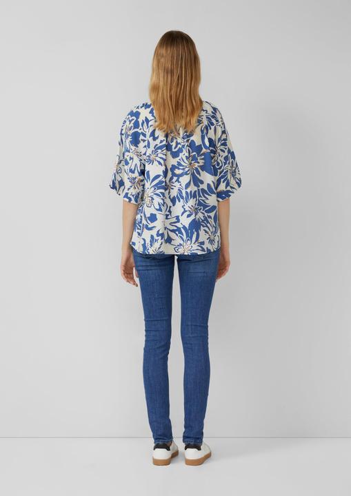 Immagine prodotto s.Oliver Bluse Strukturierte Bluse aus Viskosemix mit Raffung (32)