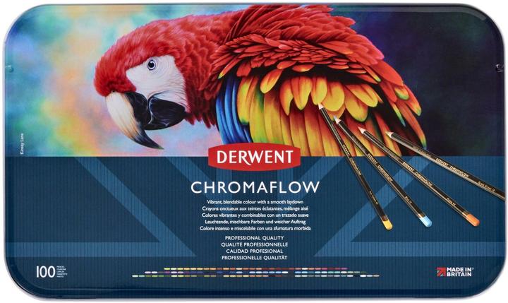 Actual product image Derwent Coloured pencils Chromaflow Professional 100 pieces (3.50 mm, 100 x)