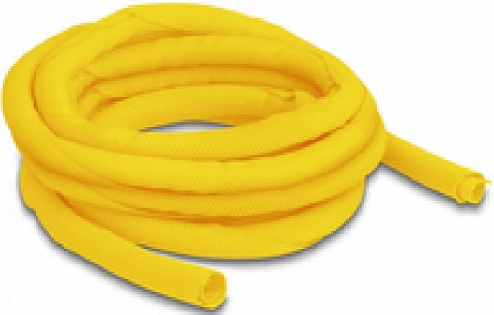 Produktbild Delock Kabelschlauch selbstschliessend 5 m x 10 mm Gelb (Kabelschlauch, 500 cm)