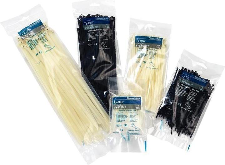 Productafbeelding ABB Kabelbinder 140x3,6mm Tyrap (Plastic kabelbinders, 139.70 mm, 100 Pcs.)