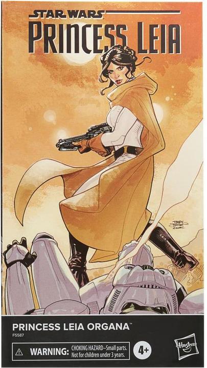 Actual product image Hasbro The Black Series Princess Leia Organa, 15 cm tall action figure to the comic books for the