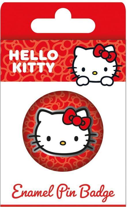 Actual product image Hello Kitty Enamel Badge