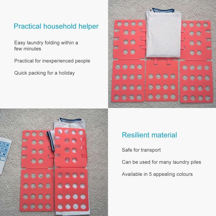 Actual product image Intirilife Laundry Folding Board Clothes Folding Aid
