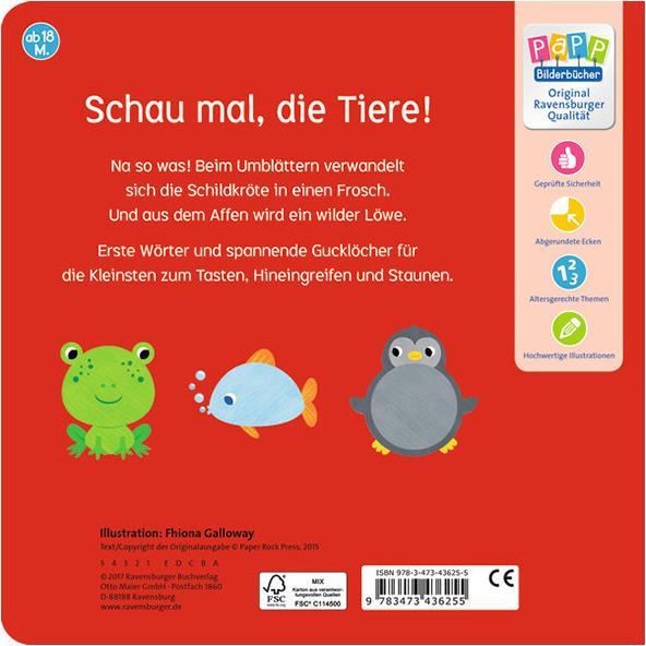 Produktbild Ravensburger Meine ersten grossen Bilder: Tiere (Deutsch)