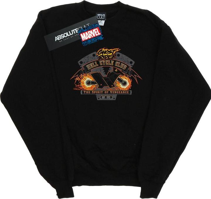 Image du produit - Sweat GHOST RIDER HELL CYCLE CLUB - Homme (4XL)