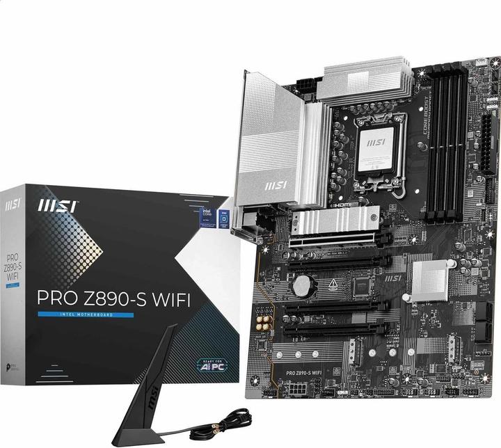 Produktbild MSI PRO Z890-S WIFI (LGA 1851, Intel Z890, ATX)