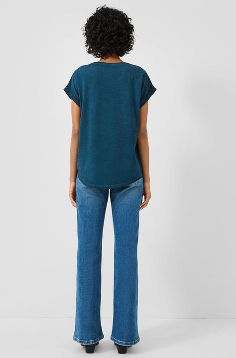 Produktbild s.Oliver T-Shirt Oversize-Shirt mit Frontprint (L)
