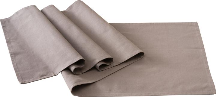 Actual product image Ambiente UNI Tischläufer 40x150 cm, Baumwolle (40 x 150 cm)