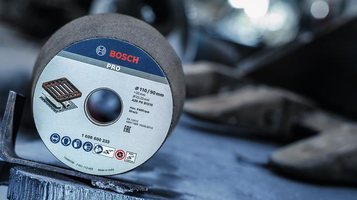 Image du produit Bosch Professional Zubehör PRO Metal Meule conique, 90 x 110 x 55 mm, G16 (P16)