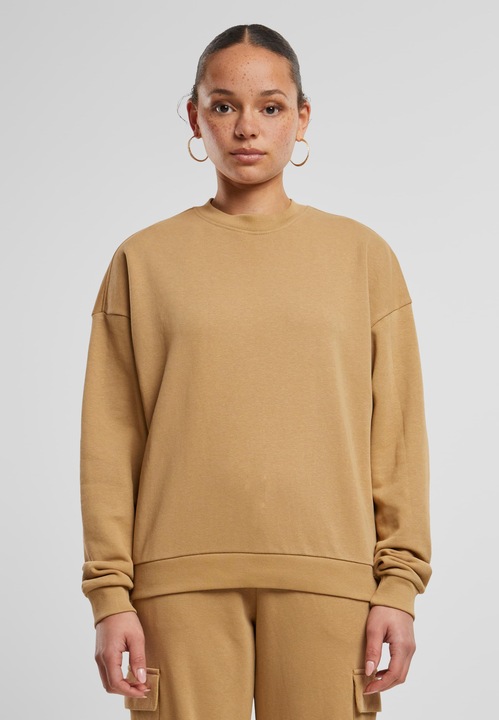 Actual product image Urban Classics Ladies Oversized Light Terry Crewneck - 159547 (3XL)