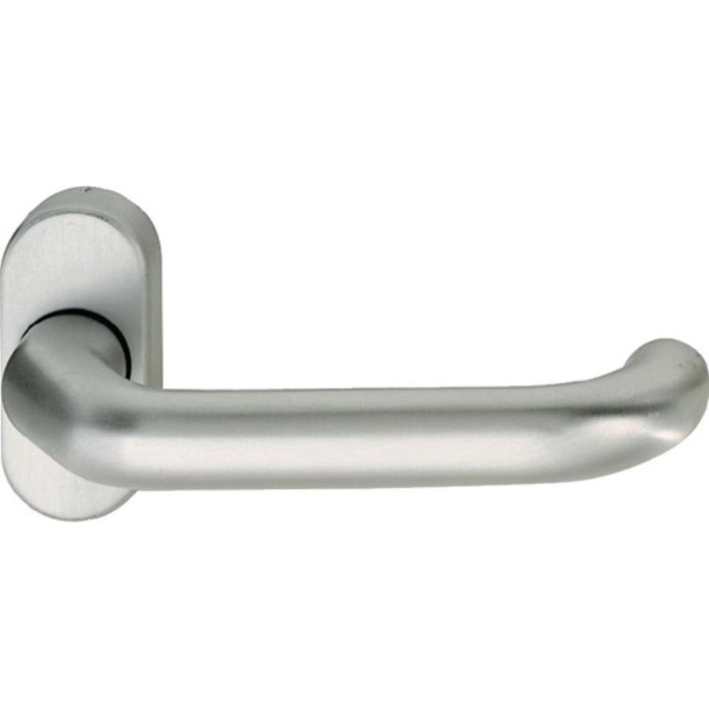 FSB, Türgriff + Fenstergriff, Feuerschutzdrückerlochteil 06 1146 Edelstahl 6204 Vierkant 9 mm (Türgriff)