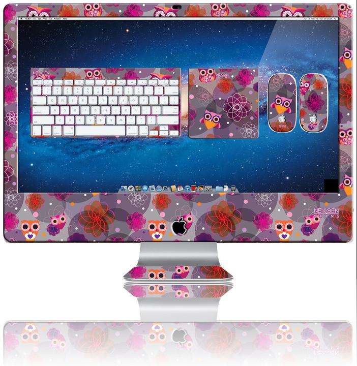 Image du produit Skins iMac 27 3D-coque-skin package (Owlettes 3D)