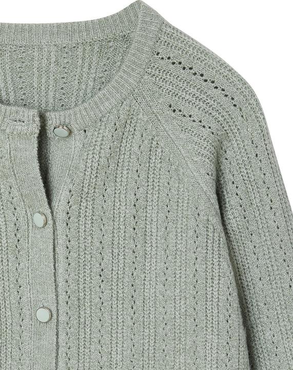 Immagine prodotto Vertbaudet Flauschige Mädchen Strickjacke mit Ajourmuster (146, 152)