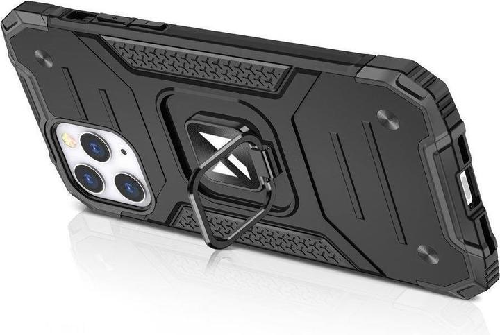 Actual product image Wozinsky Ring Armor Case Kickstand Tough Rugged Cover for iPhone 13 Pro rose (Apple iPhone 13 Pro)