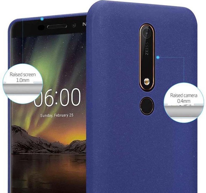 Produktbild Cadorabo TPU Frosted Cover (Nokia 6.1)