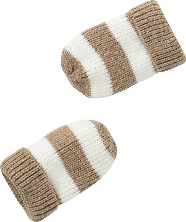 Produktbild Vertbaudet Gestreiftes Set: Mütze, Snood und Fäustlinge für Babys (98, 86)