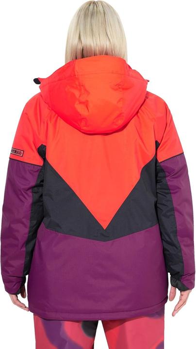 Actual product image Ulla Popken HYPRAR Performance Colorblock Ski Jacket (54)