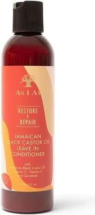 Image du produit As I Am Leave In Conditioner à l'huile de ricin (237 ml)