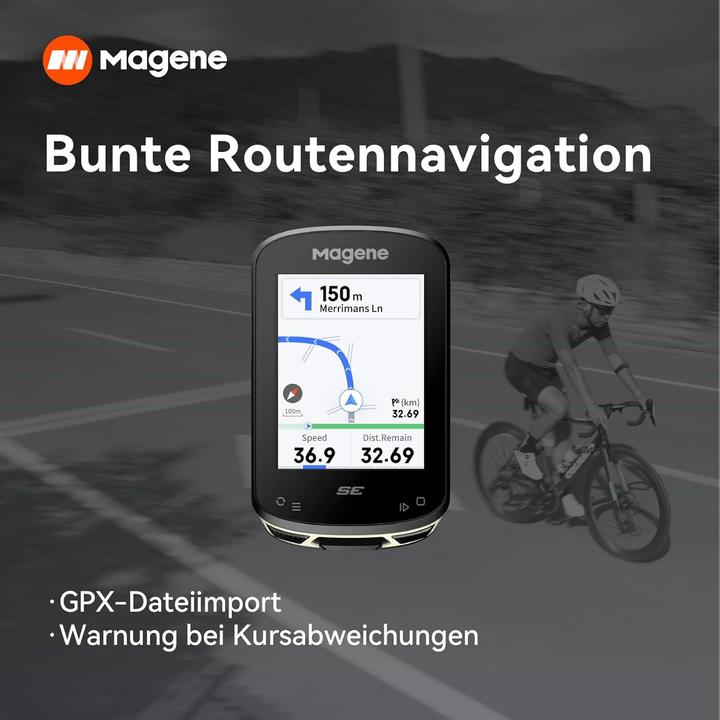 Produktbild Magene GPS Velocomputer mit Streckennavigation