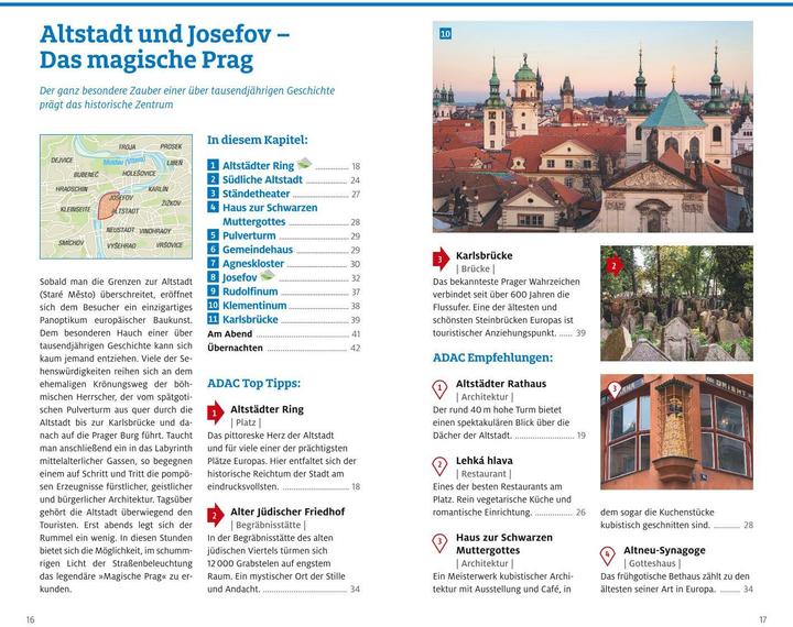 Produktbild Adac Reiseführer Prag (Deutsch, Franziska Neudert, Stefan Welzel, 2024)