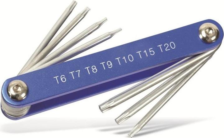 Image du produit BGS Jeu de clés repliables profil en T (pour Torx) T6 - T20 7 pièces