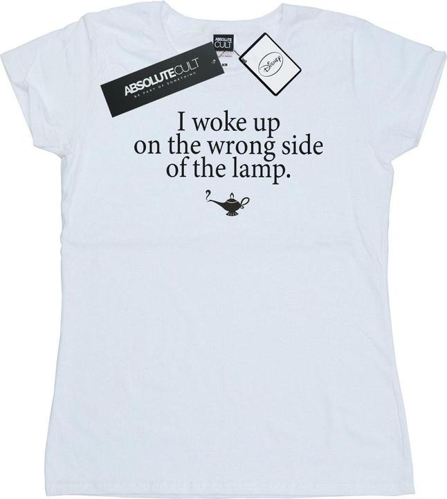 Actual product image Disney Womens/Ladies Aladdin Wrong Side Of The Lamp Cotton T-Shirt (L)