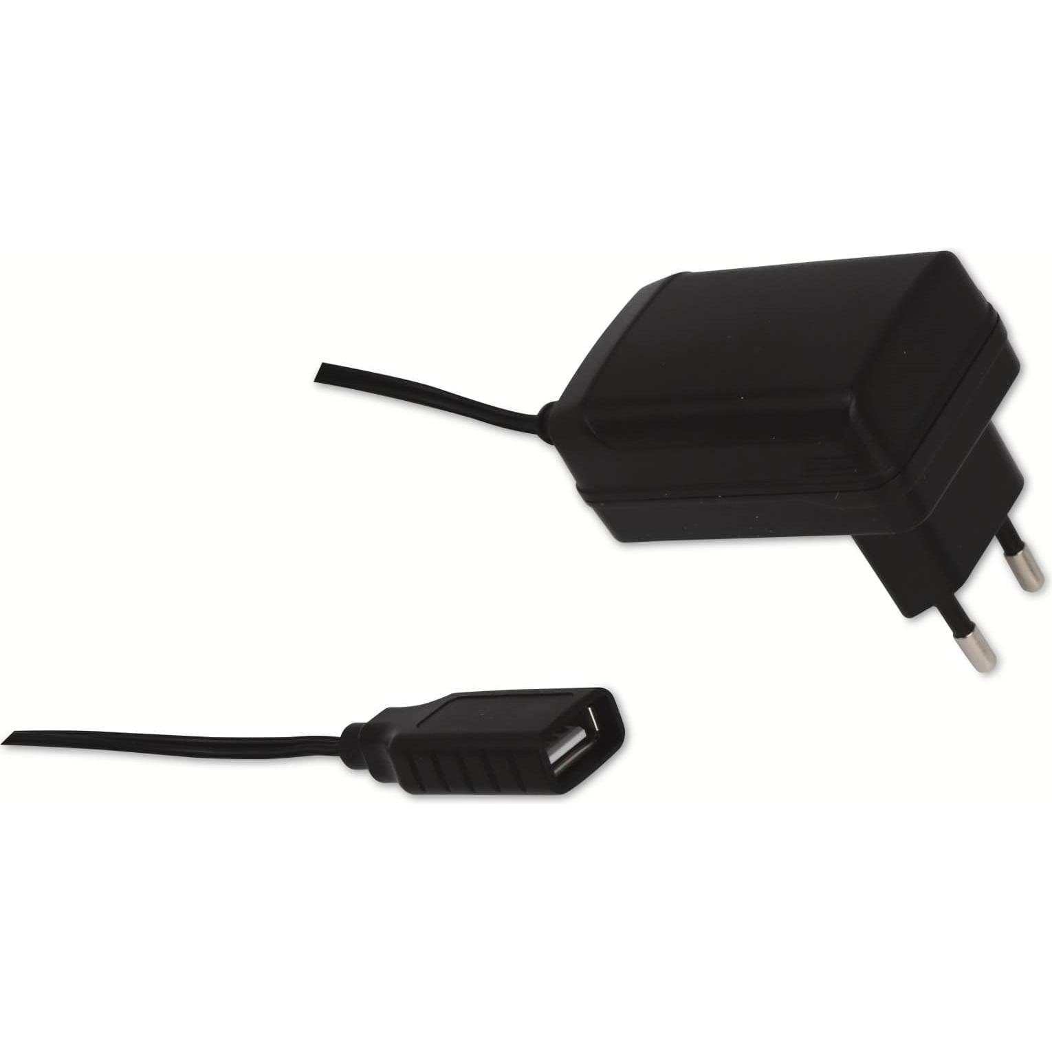 QuatPower Stecker-Schaltnetzteil XY12J-0502000Q-EWUSBA, 5V/2,0A, USB-A, Universalladegerät
