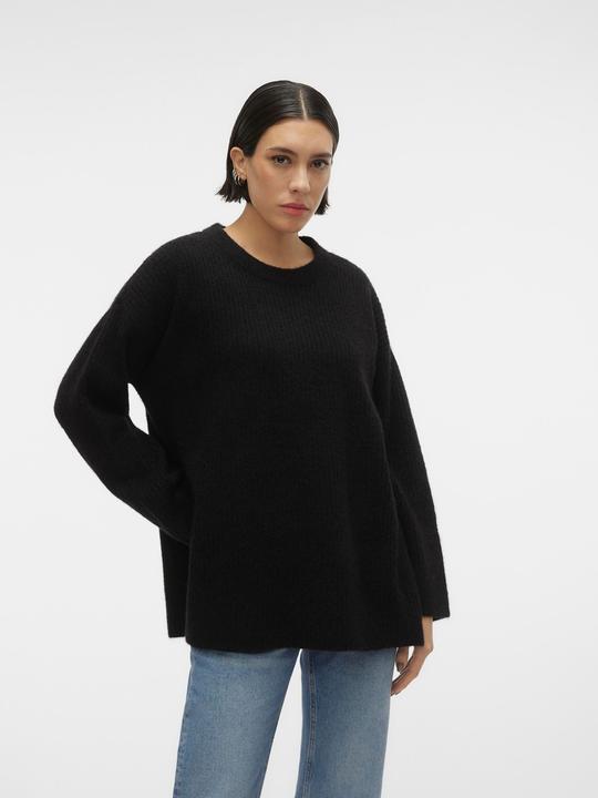 Produktbild Vero Moda Rundhals Tief angesetzte Schulter Pullover Strickpullover (M)