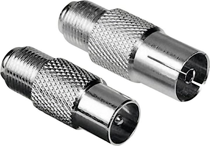 Produktbild Hama SAT-Adapter-Set F-Kupplung (Antennenkabel)