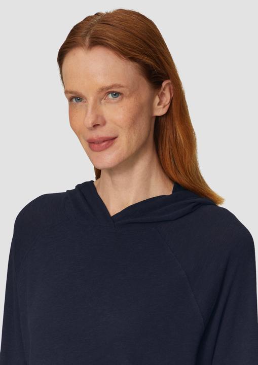 Produktbild S.Oliver T-Shirt Weiches Jerseyshirt mit Flammgarnstruktur (40)