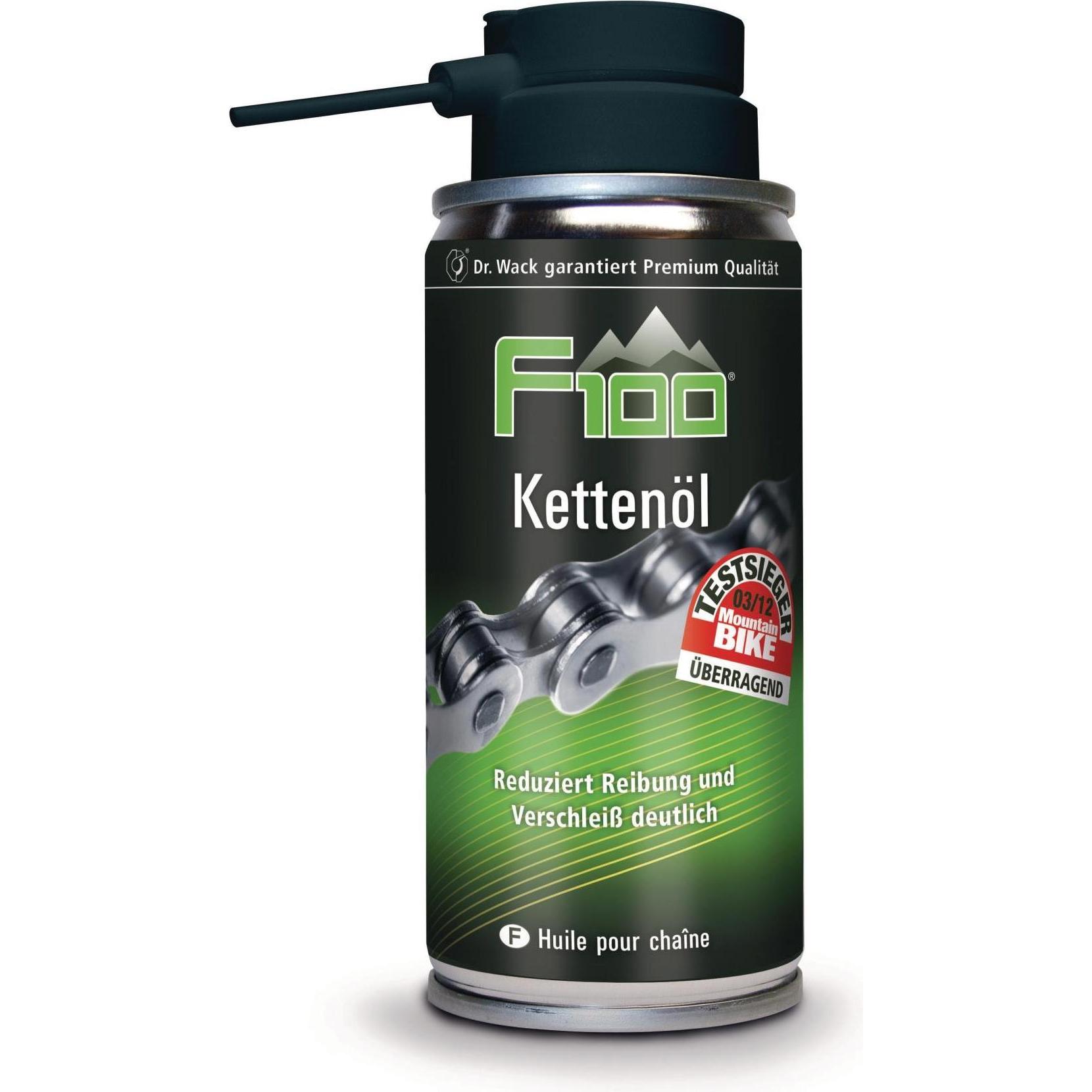 F100, Veloreinigung + Velopflege, (100 ml, Kettenöl)
