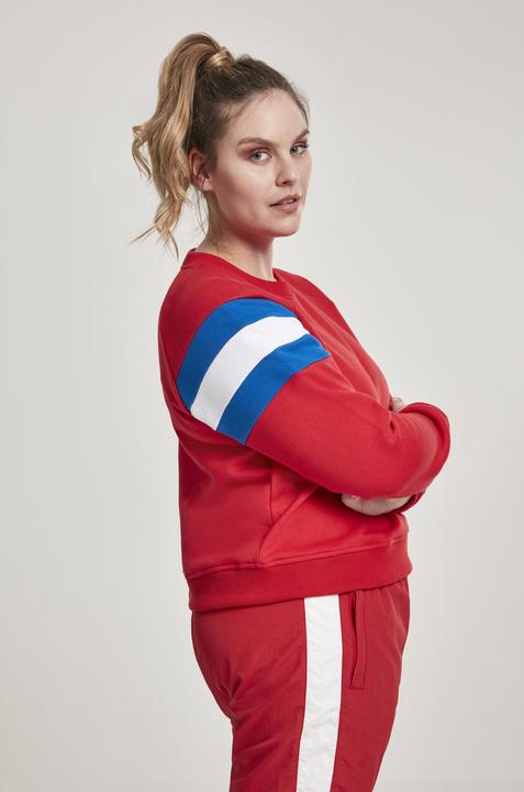 Immagine prodotto Urban Classics Girocollo con maniche a strisce da donna (XL)