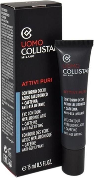 Image du produit Collistar Crème pour les yeux à l'acide hyaluronique + caféine ( Contour des yeux ) 15 ml (Crème pour les yeux, 15 ml, Journée)