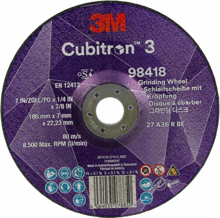 Actual product image 3M Schruppscheibe Cubitron III (36+)