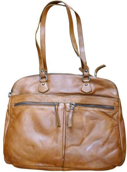 Image du produit Pavini Shopper Leder cognac