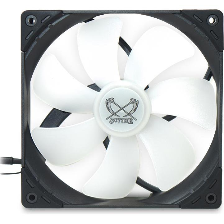 Thumbnail - Scythe PC-Lüfter Kaze Flex 140 Square RGB PWM (140 mm, 1 x), PC Lüfter, Schwarz