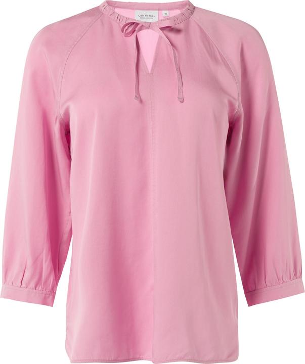 Produktbild Comma Bluse Tunikabluse aus Lyocell mit Logo-Knöpfen (34)
