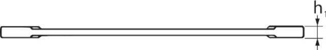 Actual product image Stahlwille Double-end ring wrench (13 mm, 17 mm)