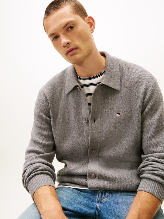 Produktbild Tommy Hilfiger Textured Polo Cardigan (S)