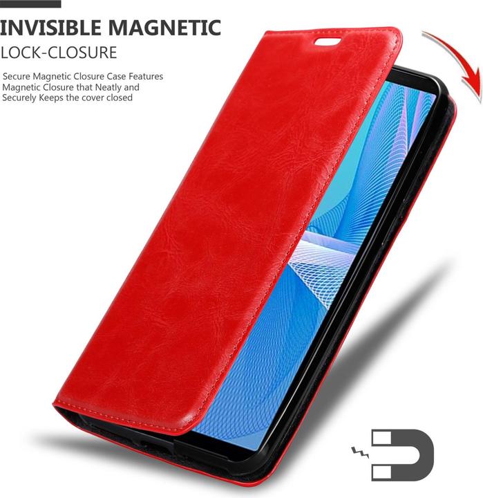 Productafbeelding Cadorabo Boek Invis. Magnetisch deksel (Sony Xperia 10 III)