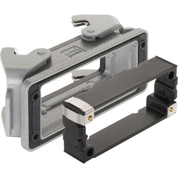 Harting Gehäuse, Anbaumontage, 16B, Verriegelungsmethode - 2 Hebel (09300160391)