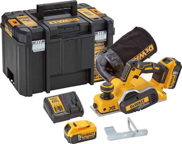 Produktbild DeWalt DCP580P2 Elektrischer Handhobel, 15000 RPM