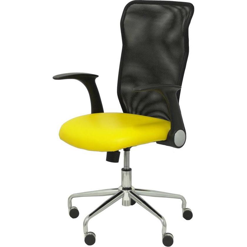 Piqueras y Crespo, Bürostuhl, Bürostuhl Minaya P&C 31SP100 Gelb