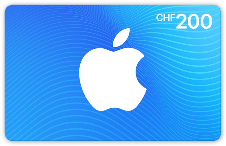 Apple App Store & iTunes Gift Card (200 CHF)