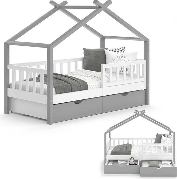Produktbild VitaliSpa Hausbett Design (80 x 160 cm)