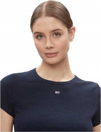 Produktbild Tommy Jeans Tjw Slim Essential Rib Ss Ext (XS)