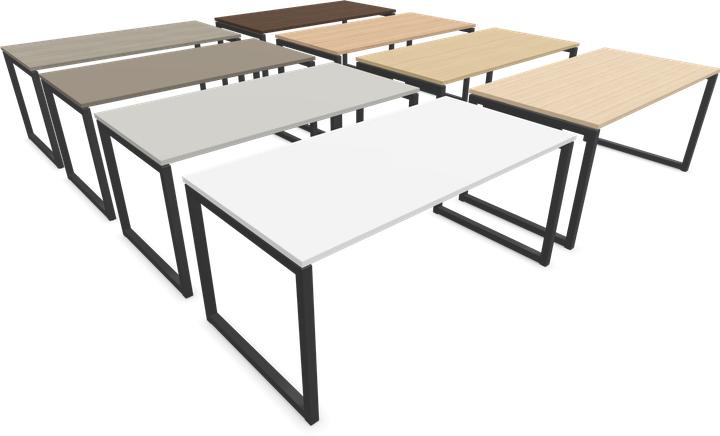Actual product image Narbutas Nova O desk (1600 x 800 x 740 mm)